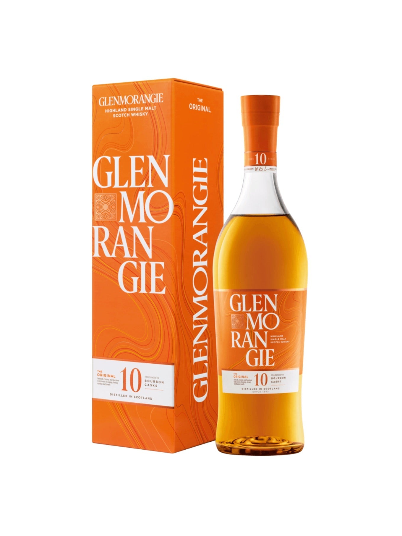 Wky. Glenmorangie 10 Años Bourbon Cask - 750 Ml