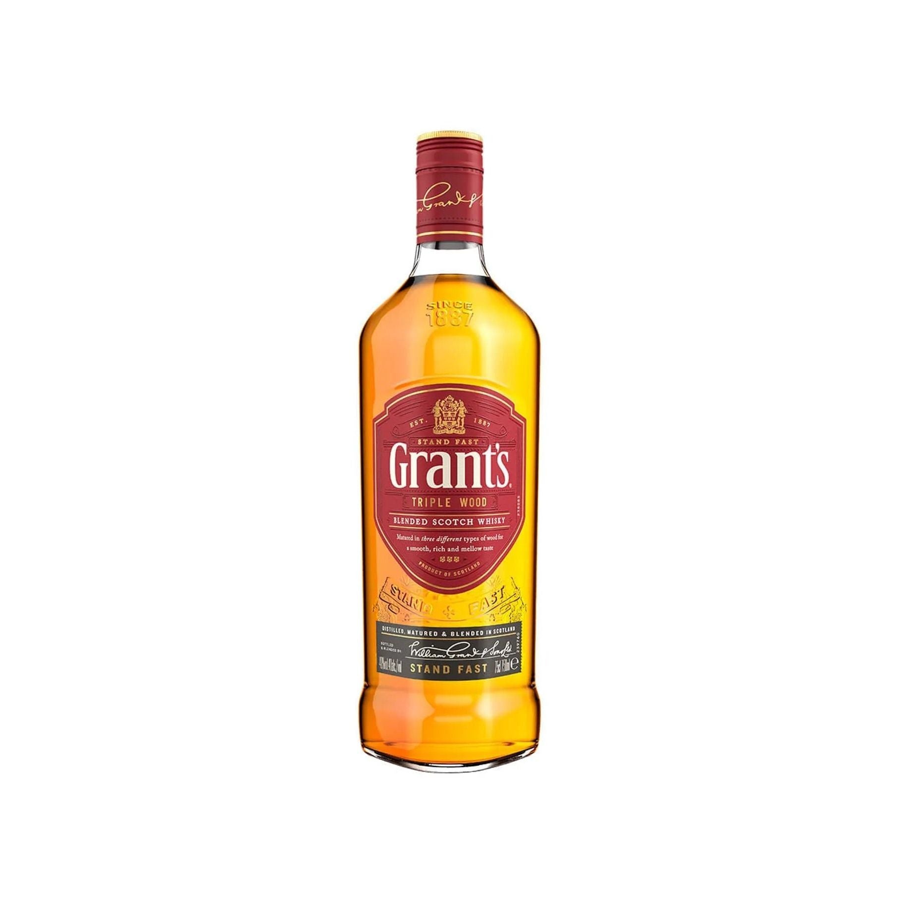 Wky. Grants Triple Wood - 750 Ml