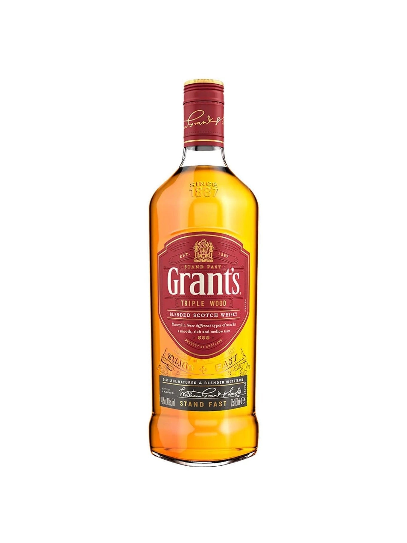 Wky. Grants Triple Wood - 750 Ml