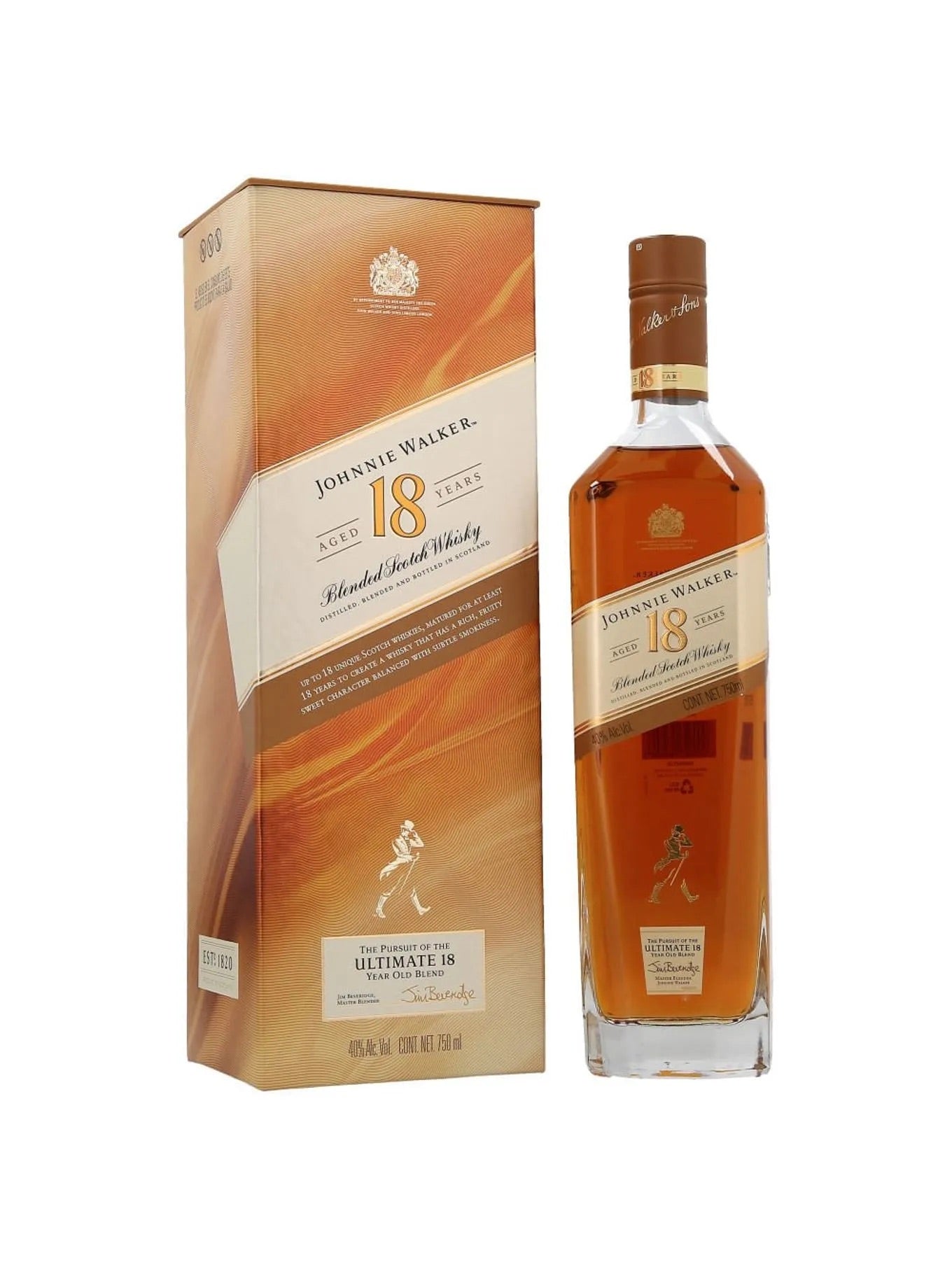 Wky. J. Walker 18 Años Nva Pres - 750 Ml