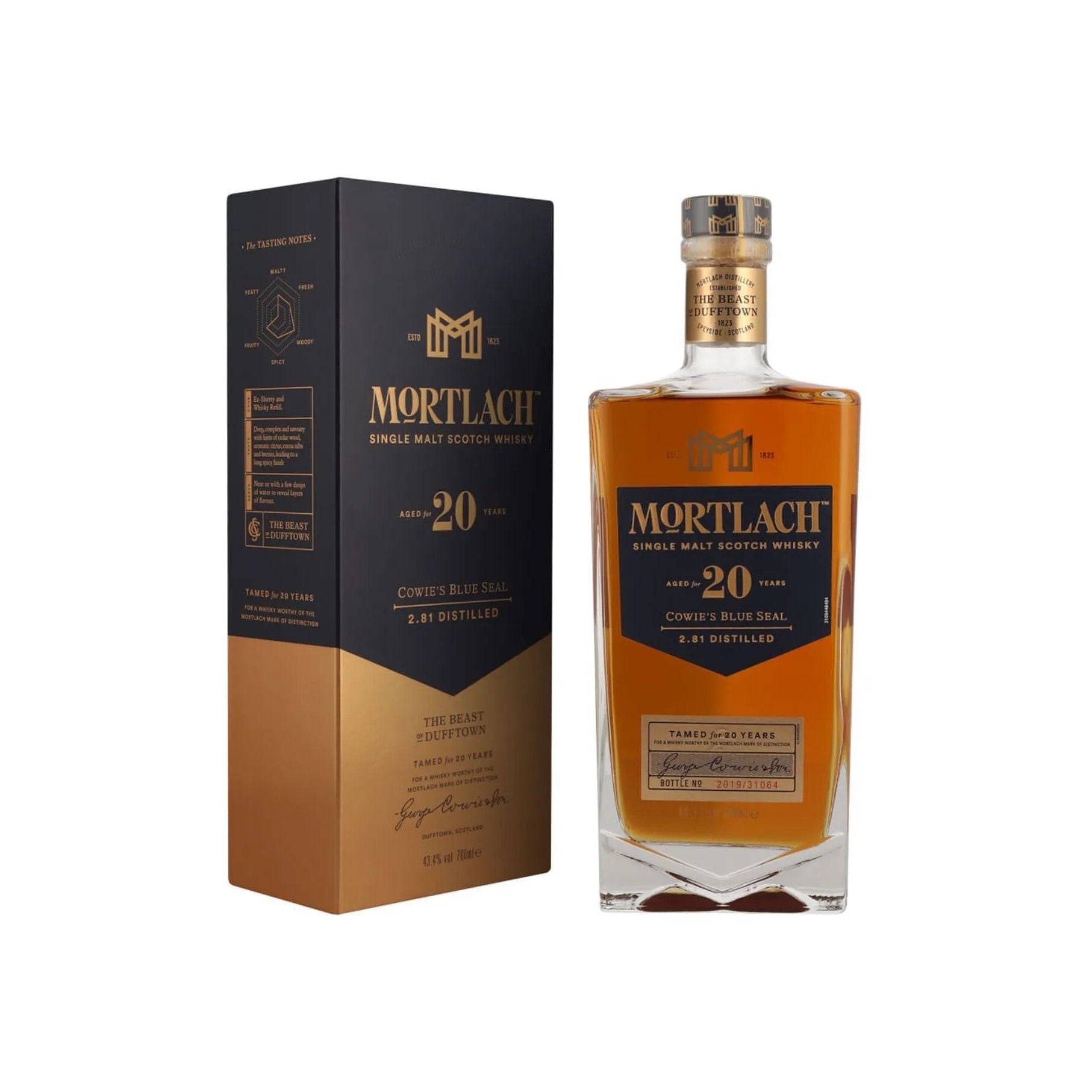 Wky. Mortlach 20 Years - 700 Ml