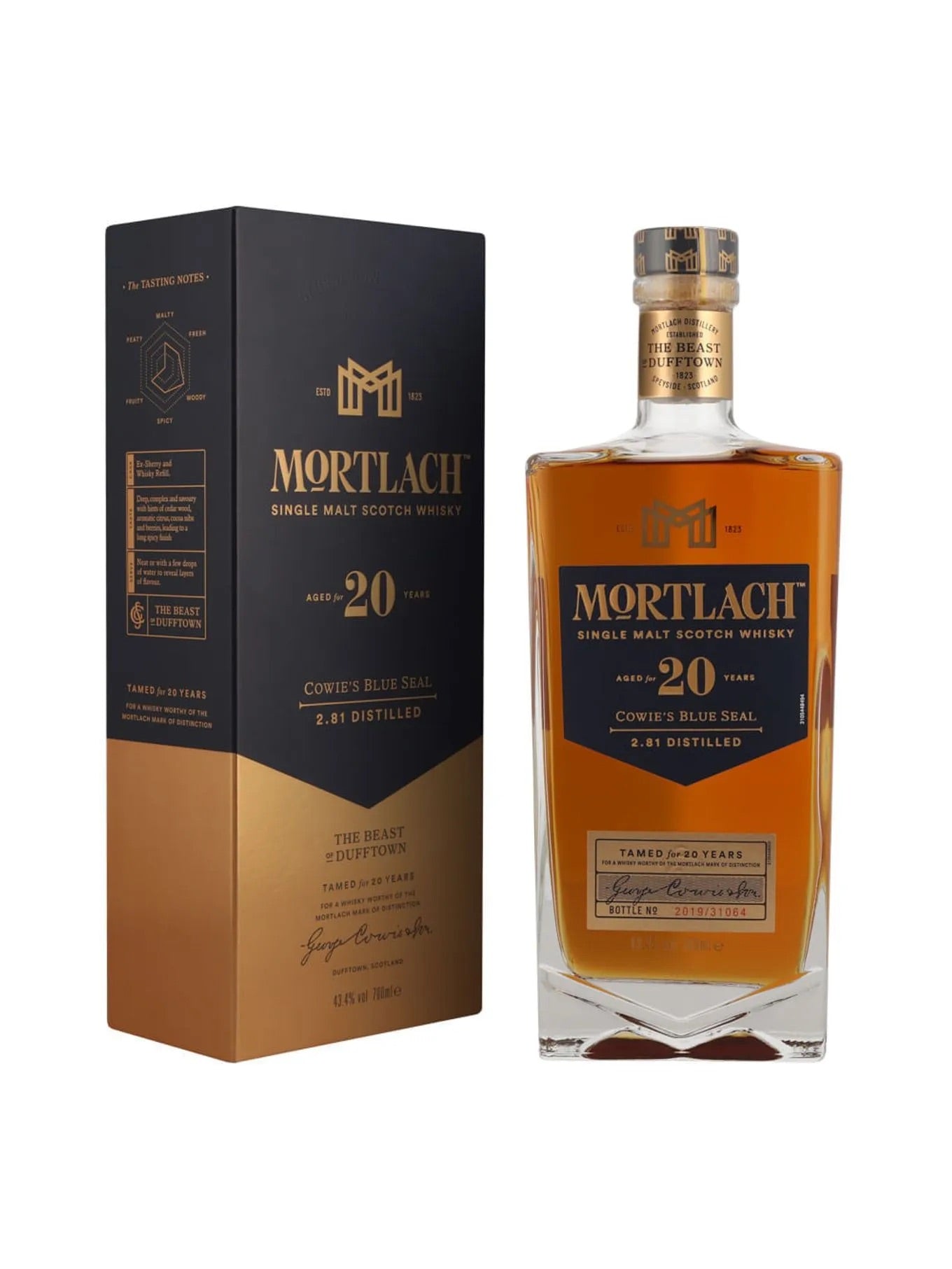 Wky. Mortlach 20 Years - 700 Ml
