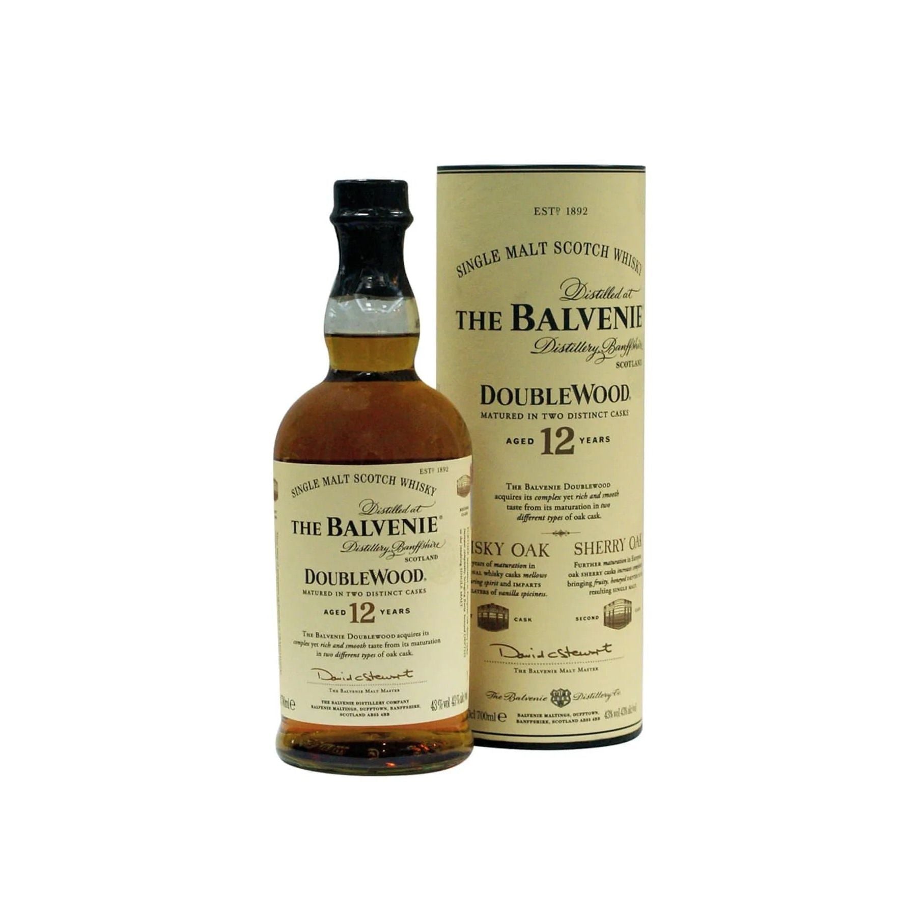 Wky. The Balvenie 12 Años - 700 Ml