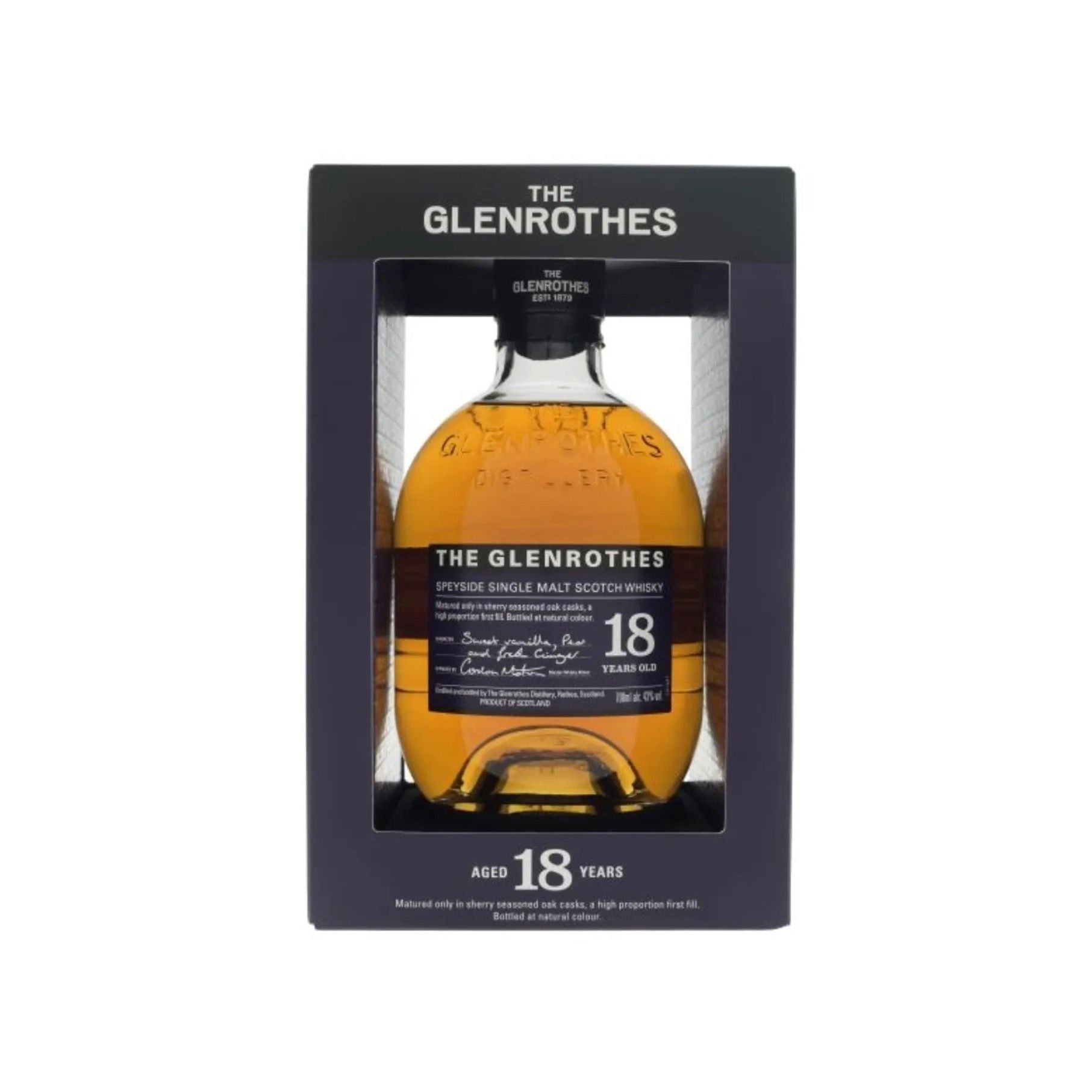 Wky. The Glenrothes 18 - 700 Ml