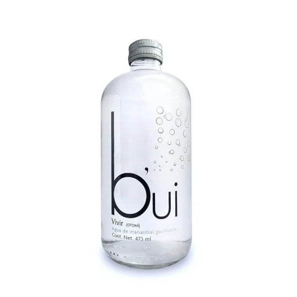 Agua Mineral Bui Burbuja Clasica Vidrio - 473 Ml