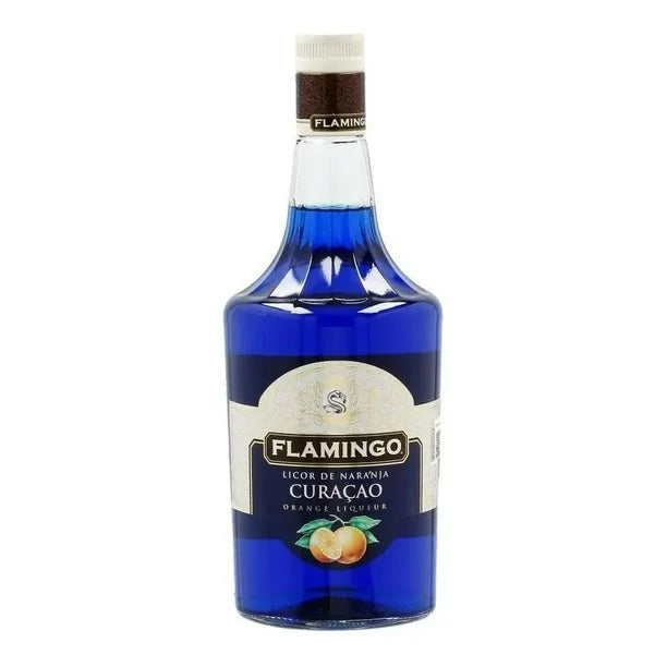 Flamingo Blue Curacao Liqueur - 1 L