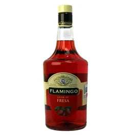 Licor Flamingo De Fresa - 1 L