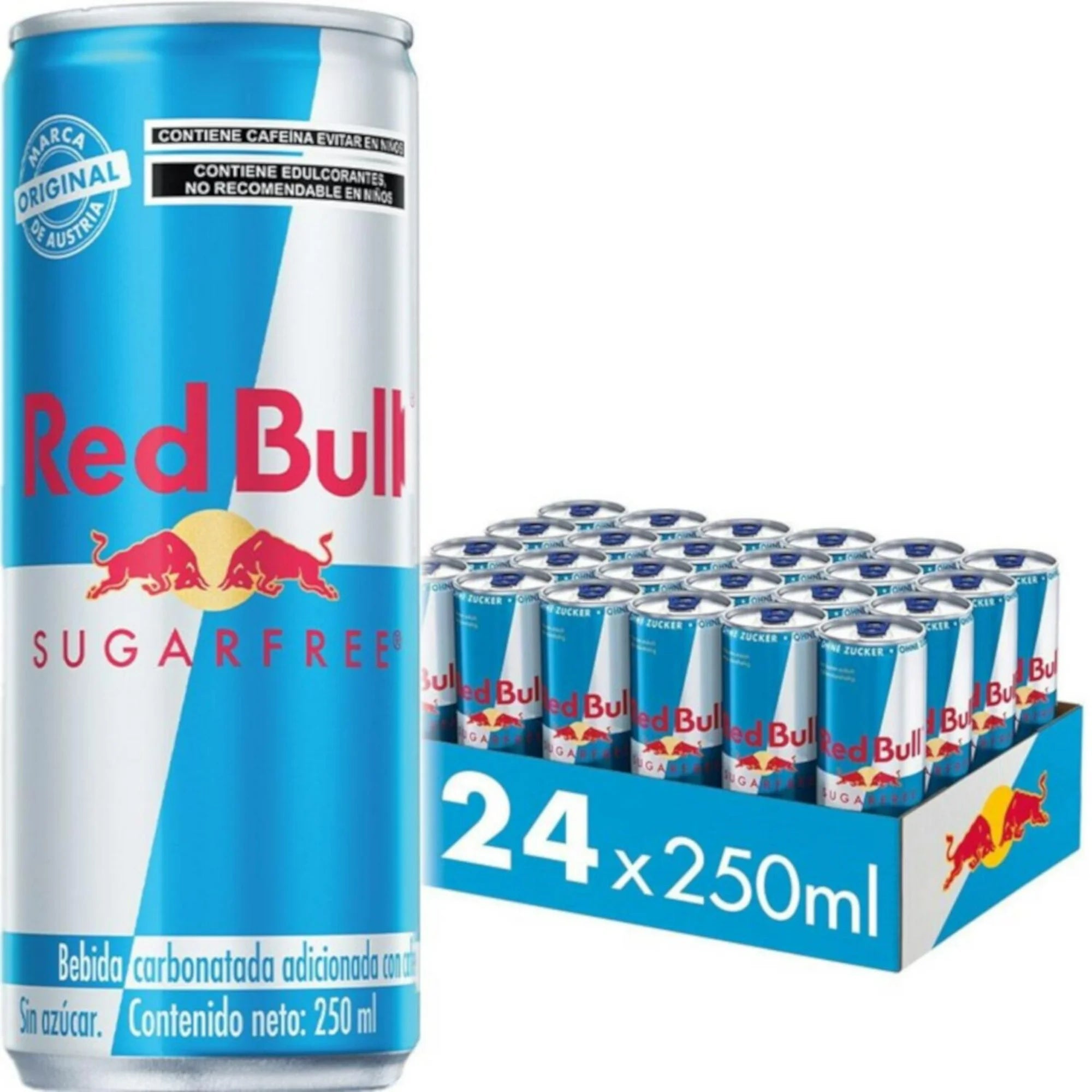 Bebida Energizante Red Bull Sugar Free Lata - 250 Ml