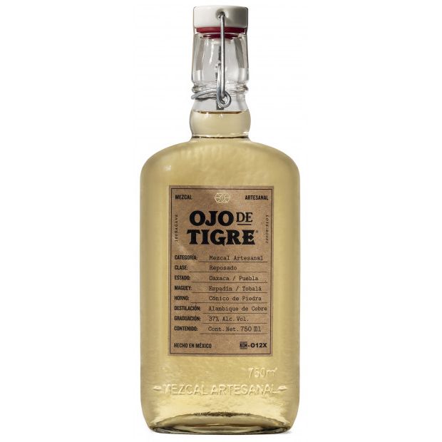 Mezcal Artesanal Ojo De Tigre Rep 100% - 750 Ml