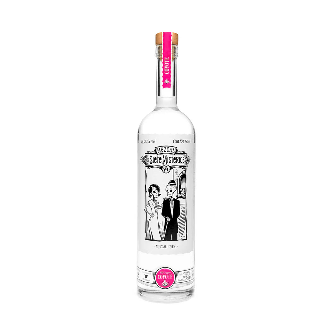 Mezcal Siete Misterios Coyote - Olla de Barro - 750 Ml