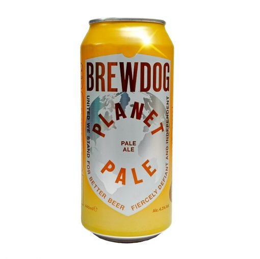 Cerveza Brew Dog Planet Pale Lata - 440 Ml