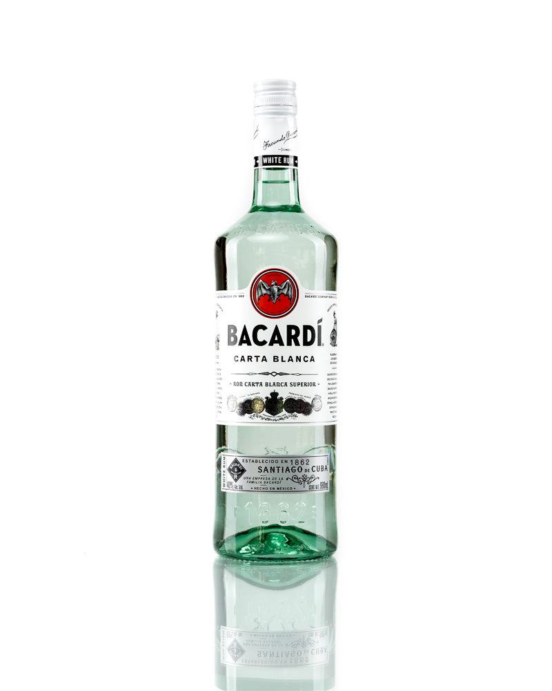 Bacardi White Rum Nva Pres - 980 Ml